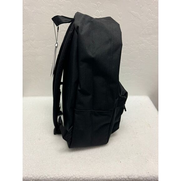 Herschel Black Classic Backpack Front Pocket Intel Logo 100 Polyester Size OS - Picture 5 of 9